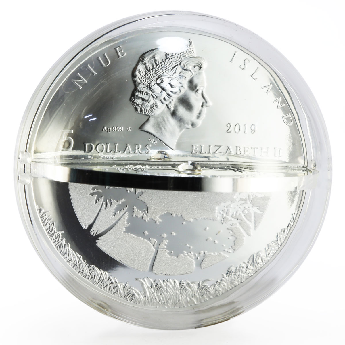 Niue 5 dollars Creation of the World proof silver coin 2019