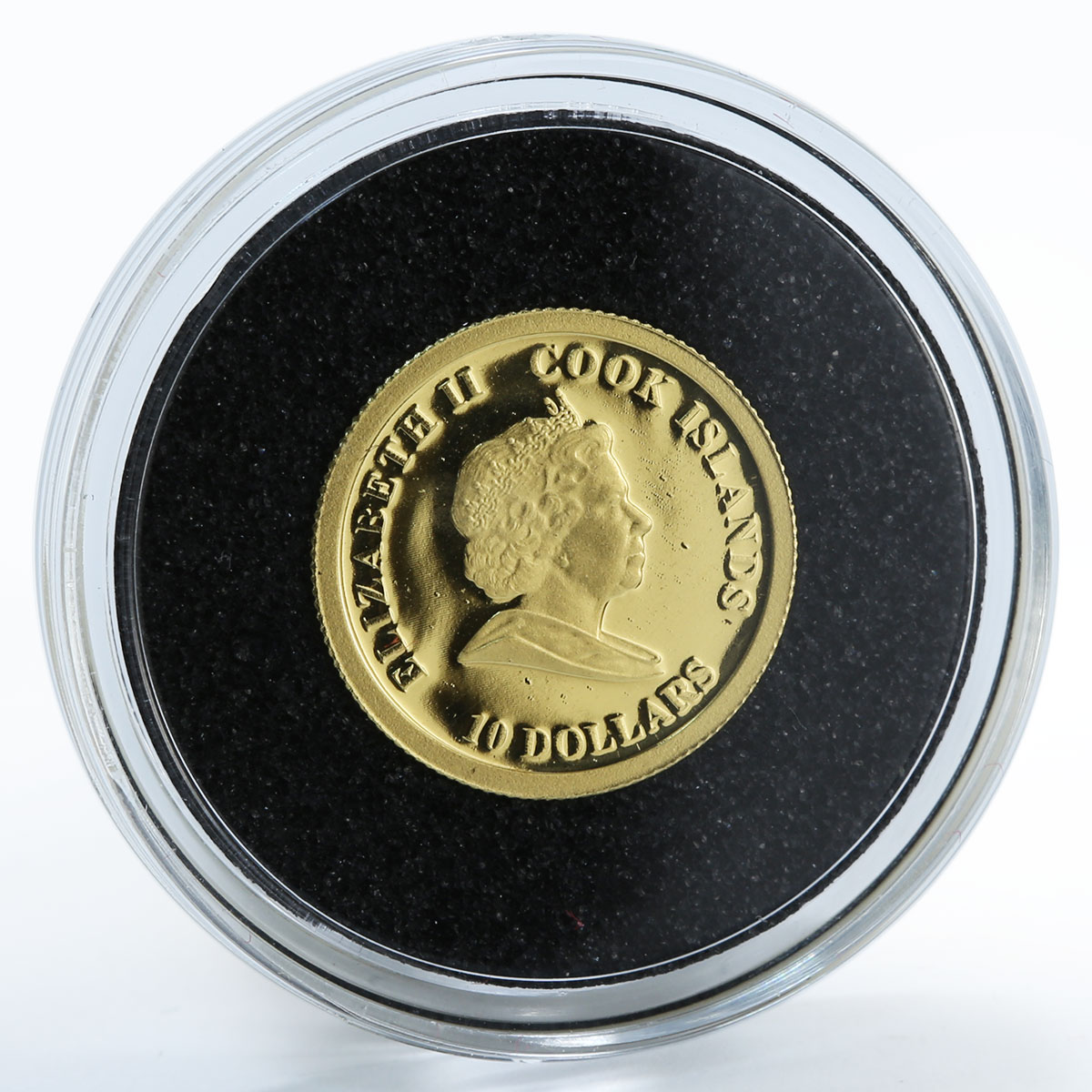 Cook Islands 10 dollars 12 Wonders of Ukraine Kamenets gold proof coin 2009
