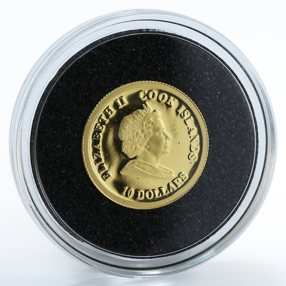 Cook Islands 10 dollars 12 Wonders of Ukraine Kamenets gold proof coin 2009
