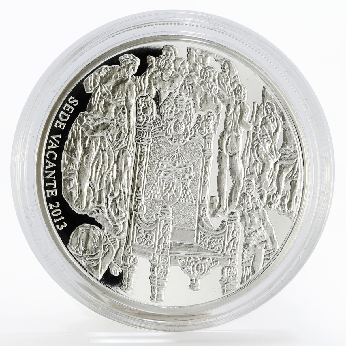 Togo 500 francs Sede Vacante silver coin 2013