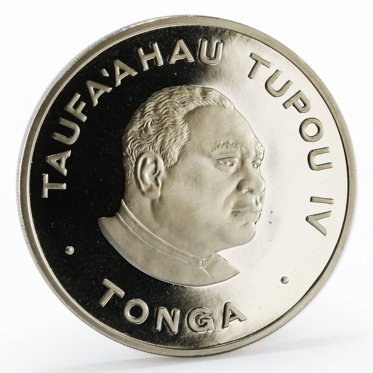 Tonga 5 paanga International Games series Judo proof nickel coin 1984