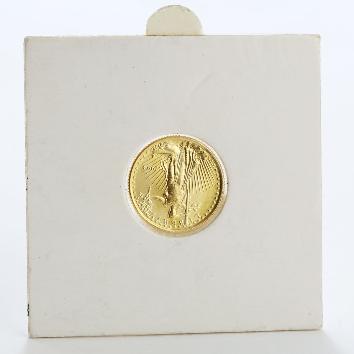 US 5 dollar Liberty In God We Trust Eagle Bullion gold coin 1/10 oz 1993