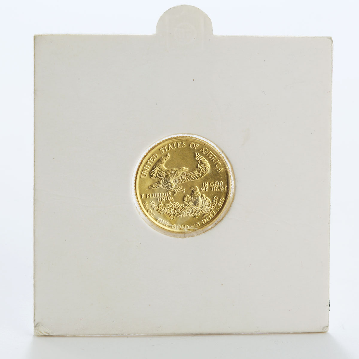 US 5 dollar Liberty In God We Trust Eagle Bullion gold coin 1/10 oz 1993
