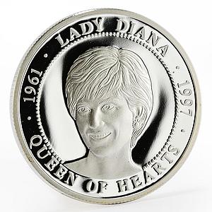 Malta 500 liras Champions for Peace series Lady Diana proof silver coin 2003