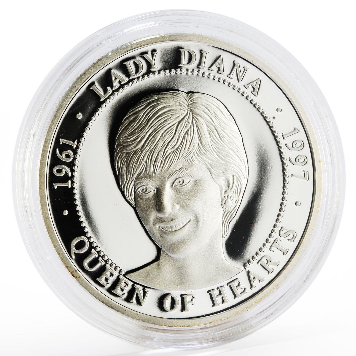 Malta 500 liras Champions for Peace series Lady Diana proof silver coin 2003