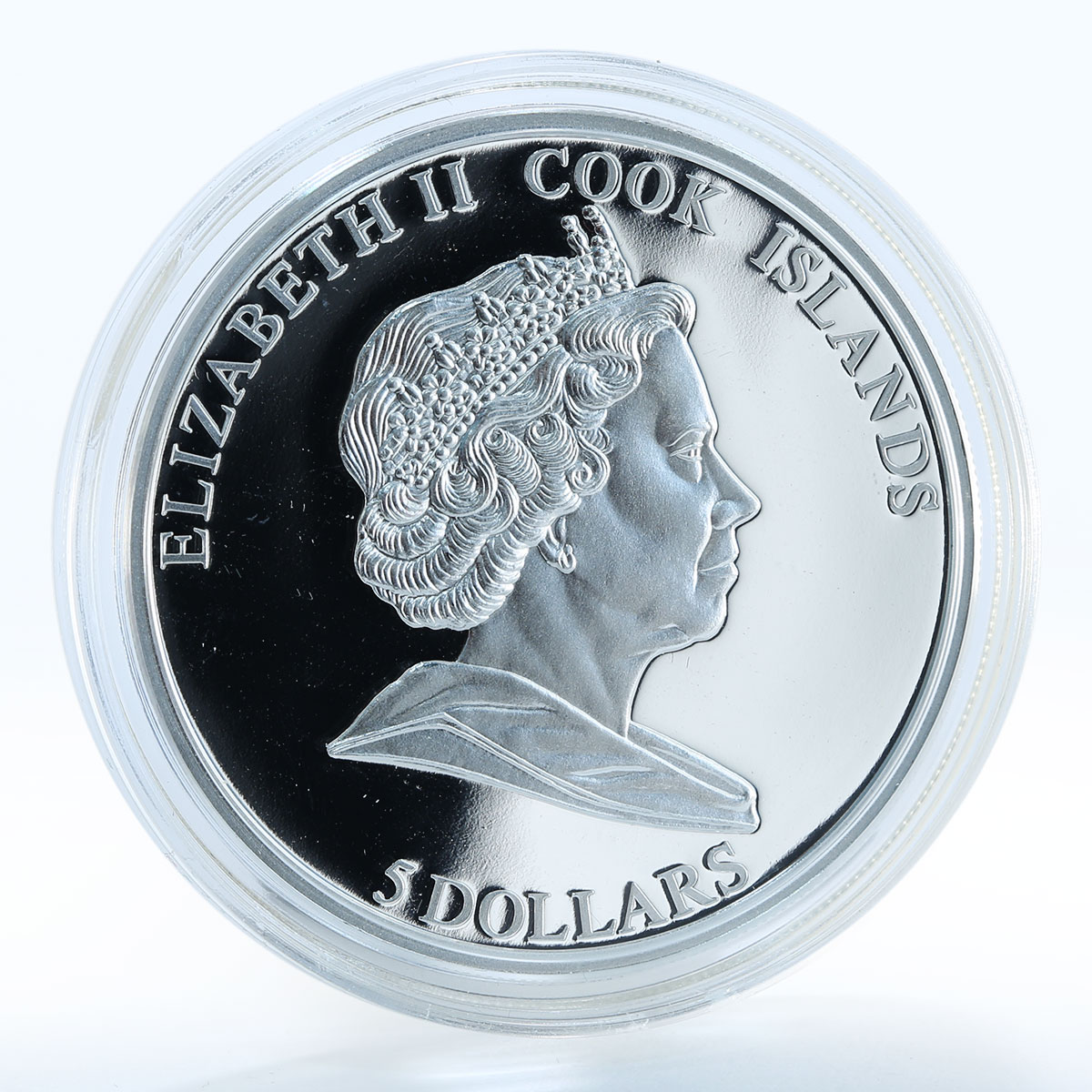 Cook Islands 5 Dollars Upper Castle of Lutsk Lubart's Castle 2009 Silver coin