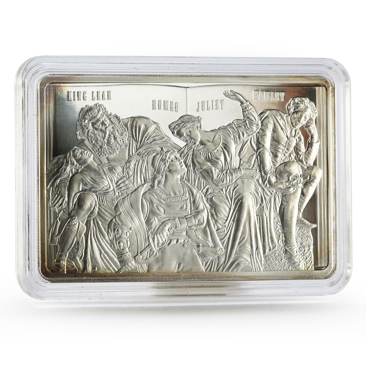 Niue 2 dollars 450 Years of William Shakespeare colored proof silver coin 2014