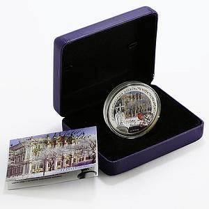 Niue 2 dollars St Petersburg Winter Palace colored proof silver coin 2012