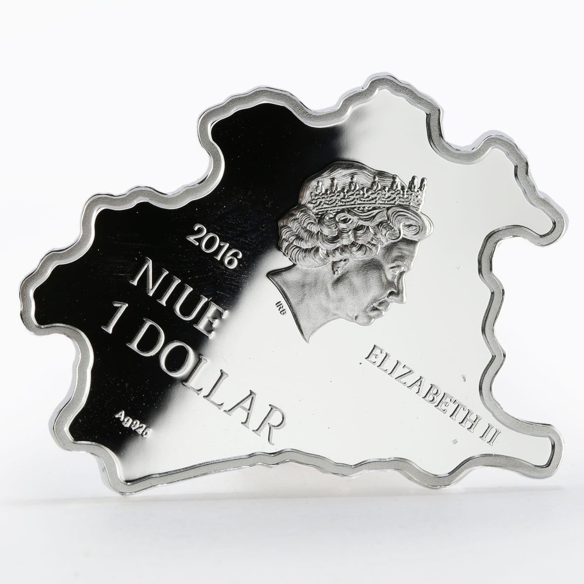 Niue 1 dollar Russian Regions series Kuban proof silver coin 2016