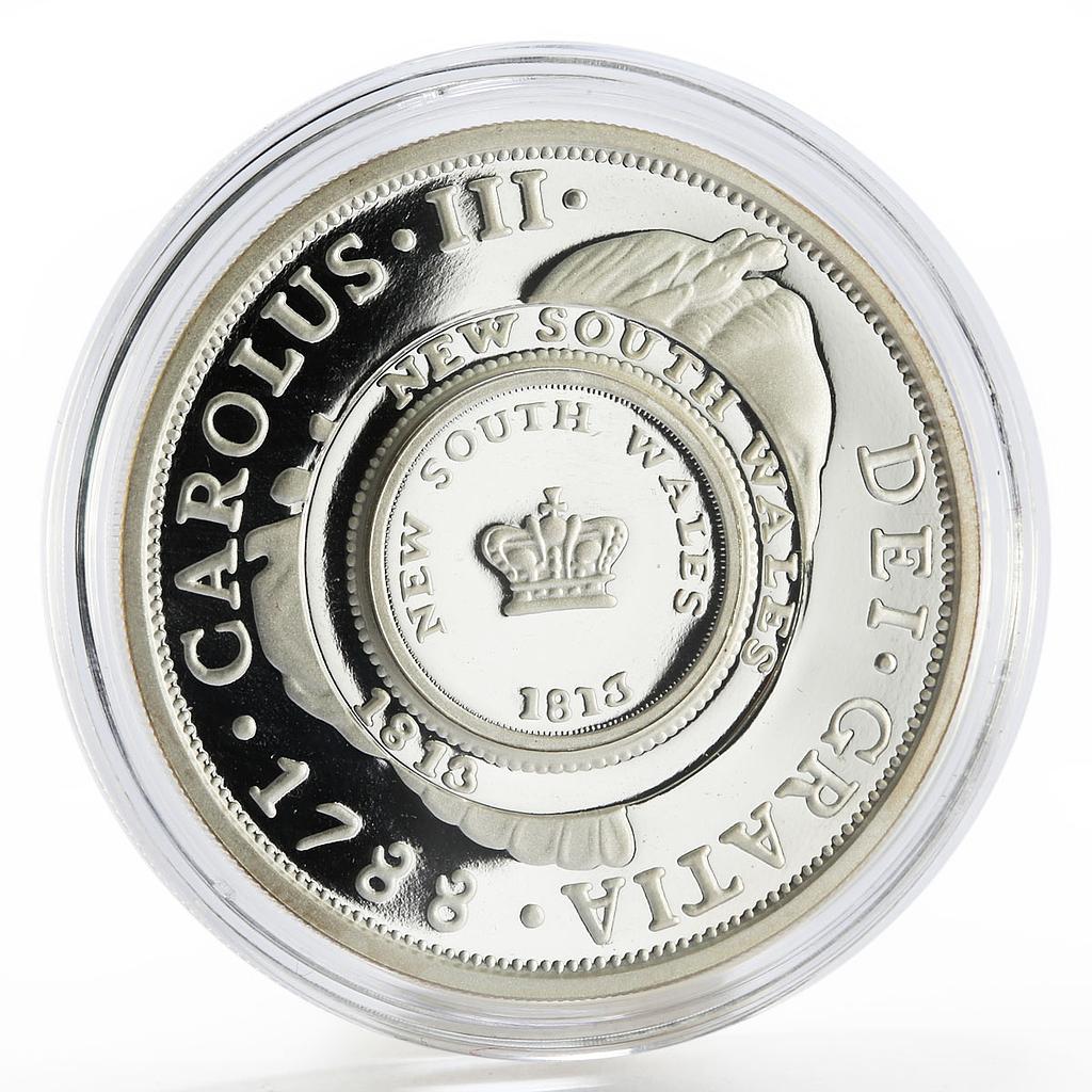 Australia 1 dollar 200 Years Since the Holey Dollar and Dump silver coin 2013