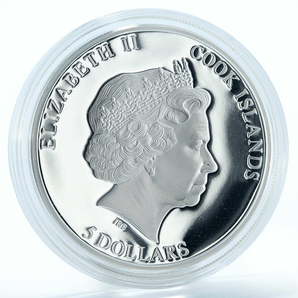 Cook Islands 5 dollars Mikhailovsky Monastery proof silver coin 2009