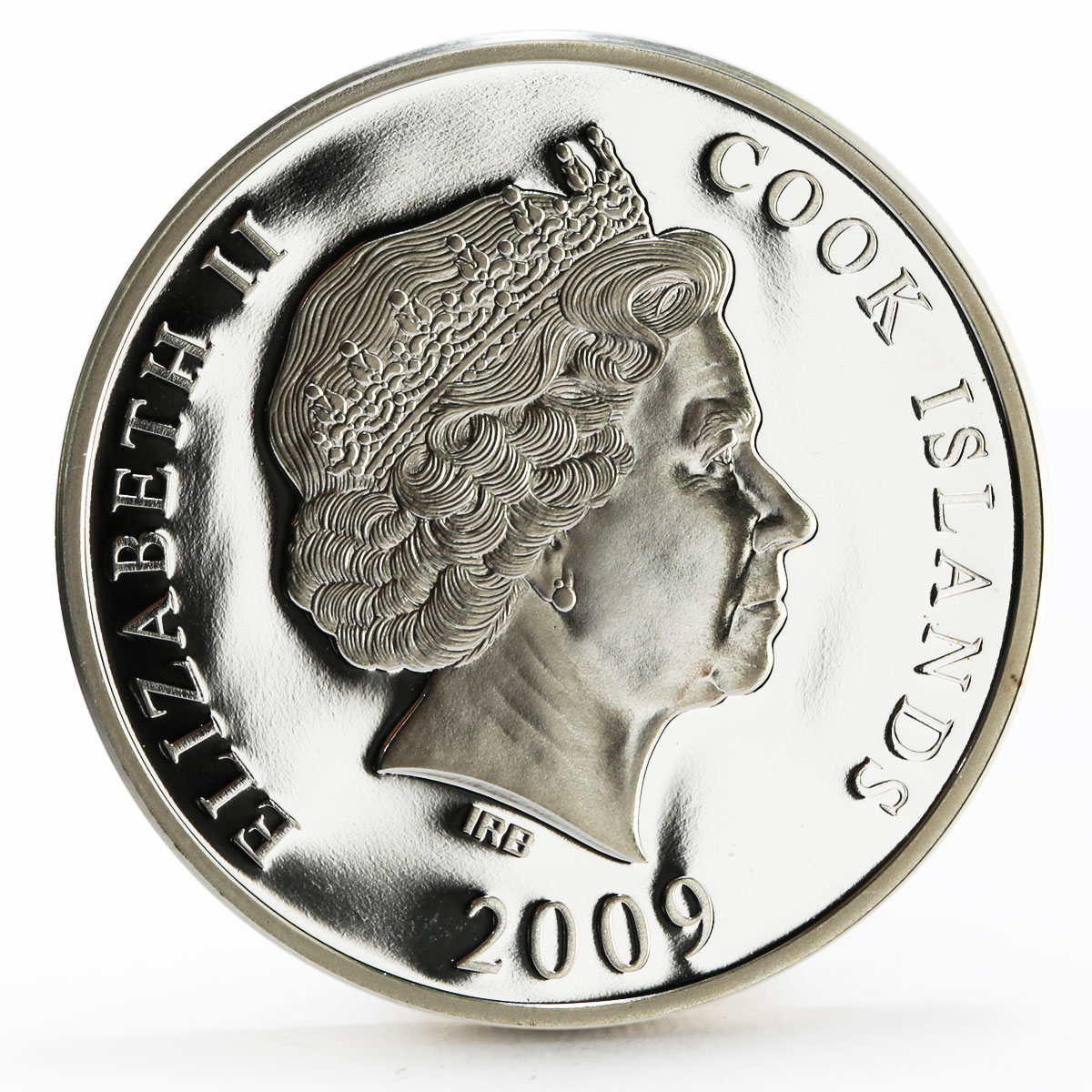Cook Islands 10 dollars World Monuments series Sagrada Familla silver coin 2009