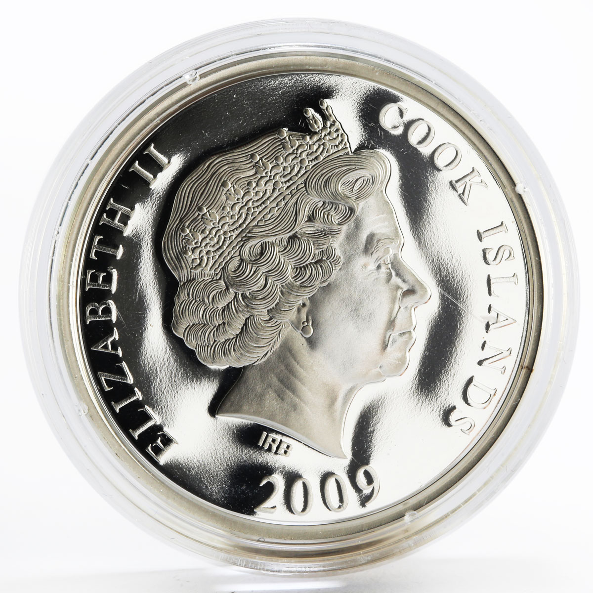 Cook Islands 10 dollars World Monuments series Sagrada Familla silver coin 2009