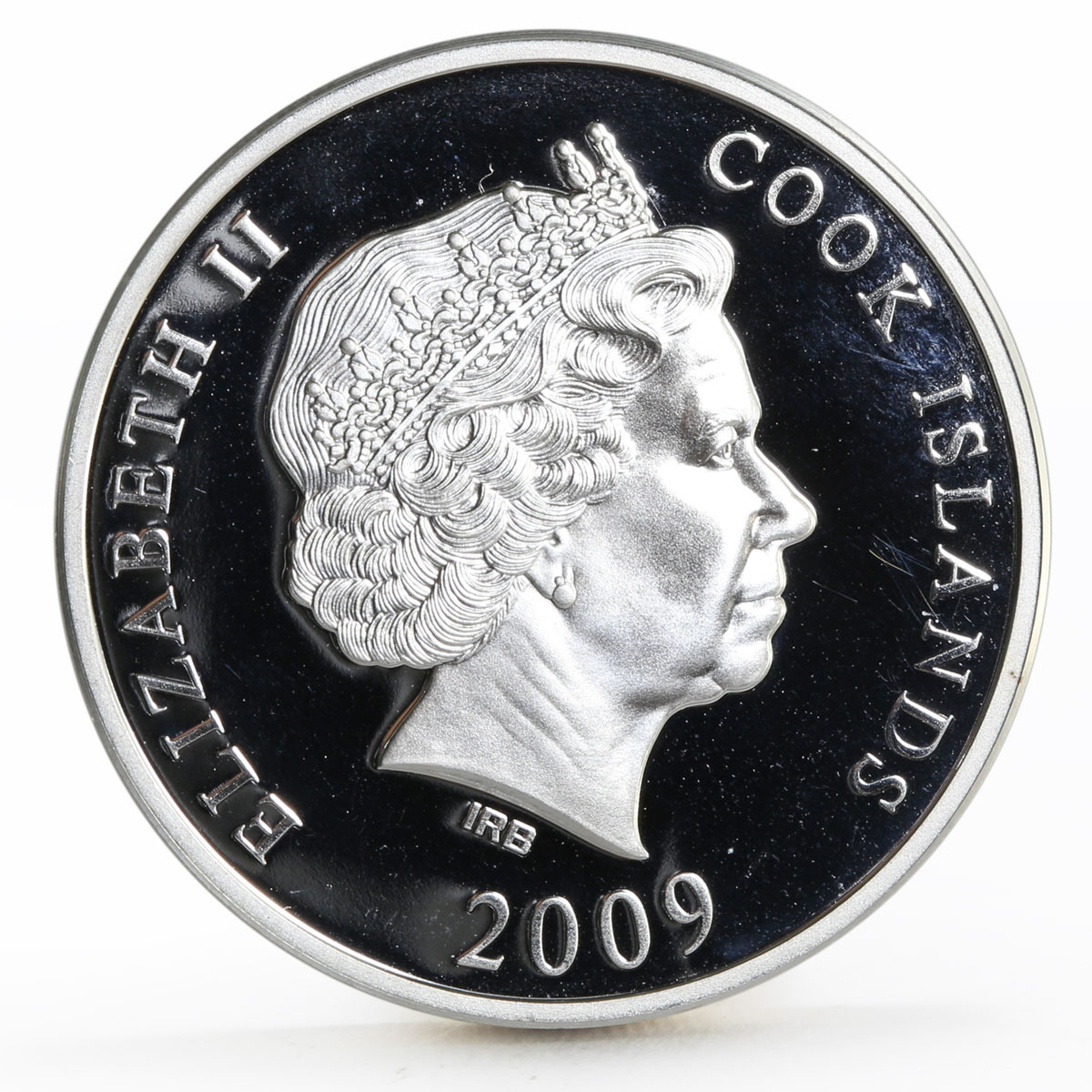 Cook Islands 10 dollars World Monuments series Sagrada Familla silver coin 2009
