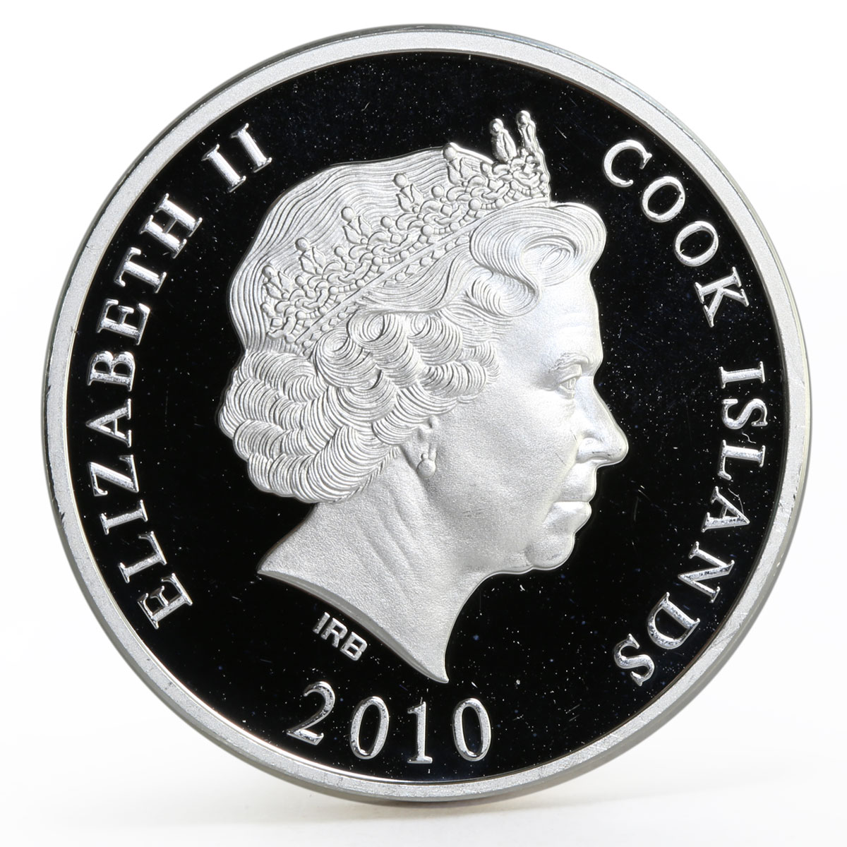 Cook Islands 10 dollars World Monuments series Belgium Atomium silver coin 2010