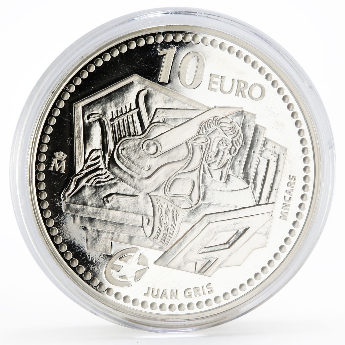 Spain 10 euro European Artists series Juan Gris proof silver coin 2012