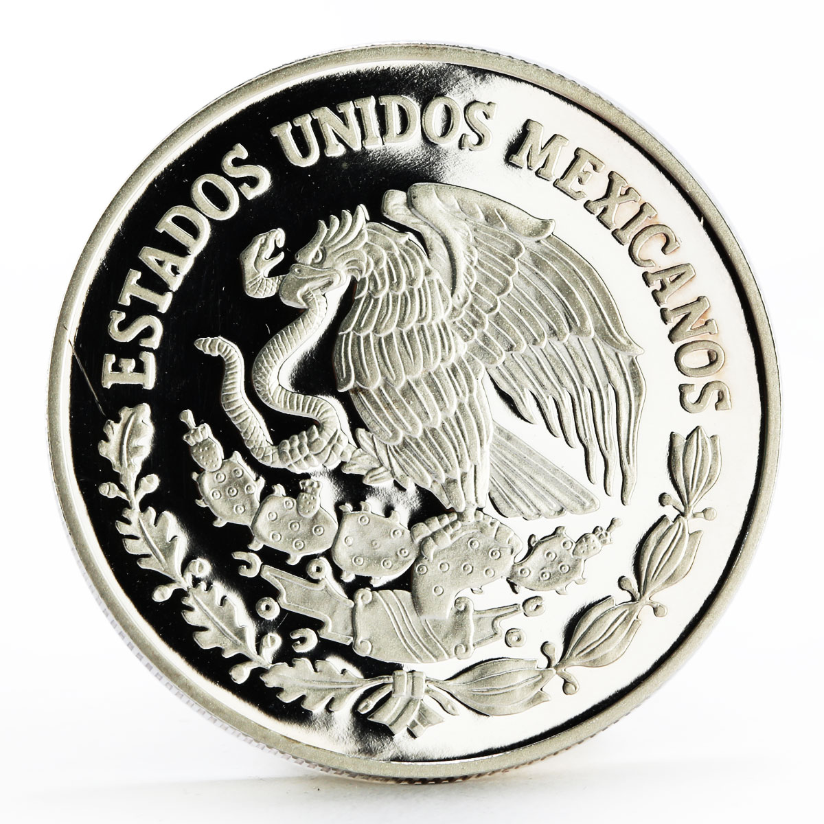 Mexico 5 pesos 2006 World Cup Soccer Games Football proof silver coin ...