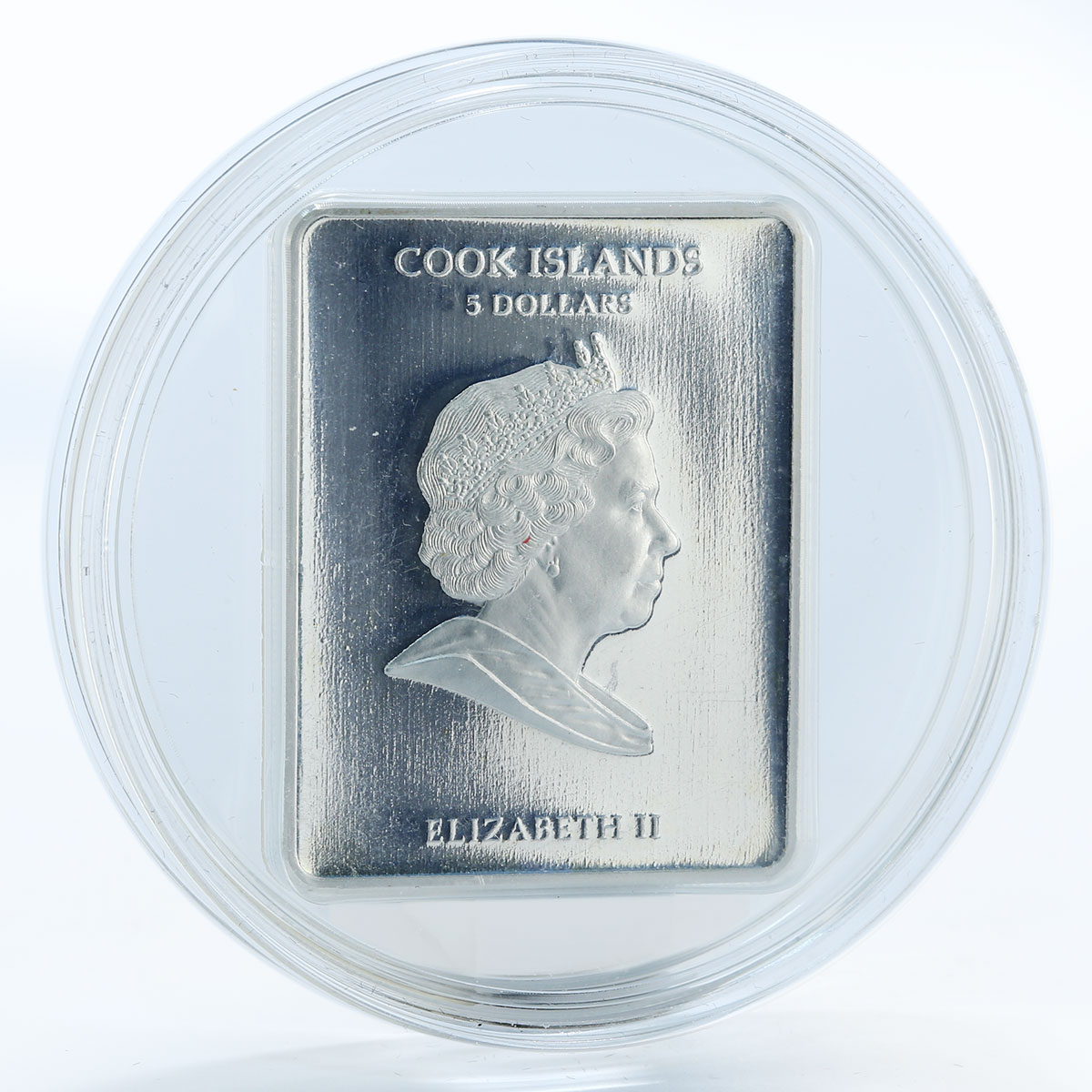 Cook Islands 5 dollars Patron Saints St.Oleg Bryansk Prince silver proof 2011