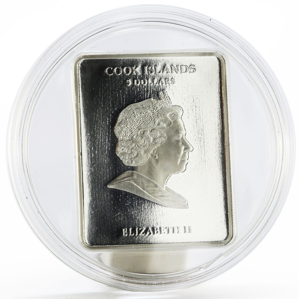 Cook Islands 5 dollars Patron Saints series St Tatiana proof silver coin 2011