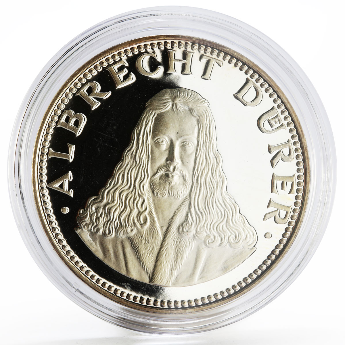 Paraguay 150 guaranies The Painter Albrecht Durer Art proof silver coin 1973