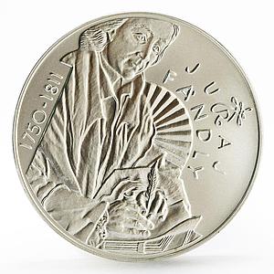 Slovakia 200 korun 250 Years of the the Writer Juraj Fandly silver coin 2000