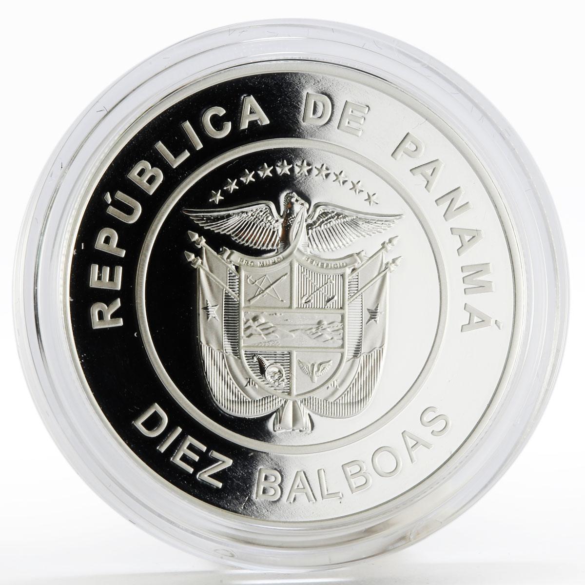 Panama 10 balboas 100th Anniversary of Local Red Cross Fund silver coin 2018