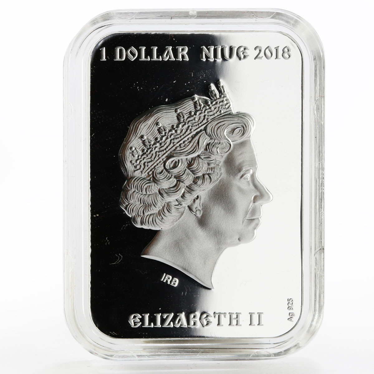 Niue 1 dollar Faith series Saint Matrona of Moscow proof silver coin 2018