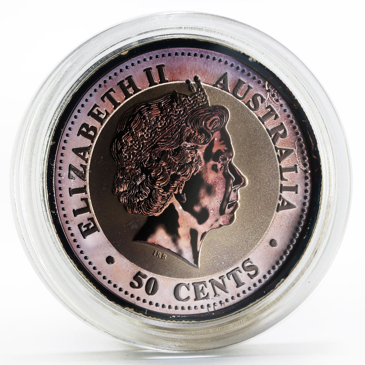 Australia 50 cents Lunar Calendar series I Year of the Pig silver coin 2007