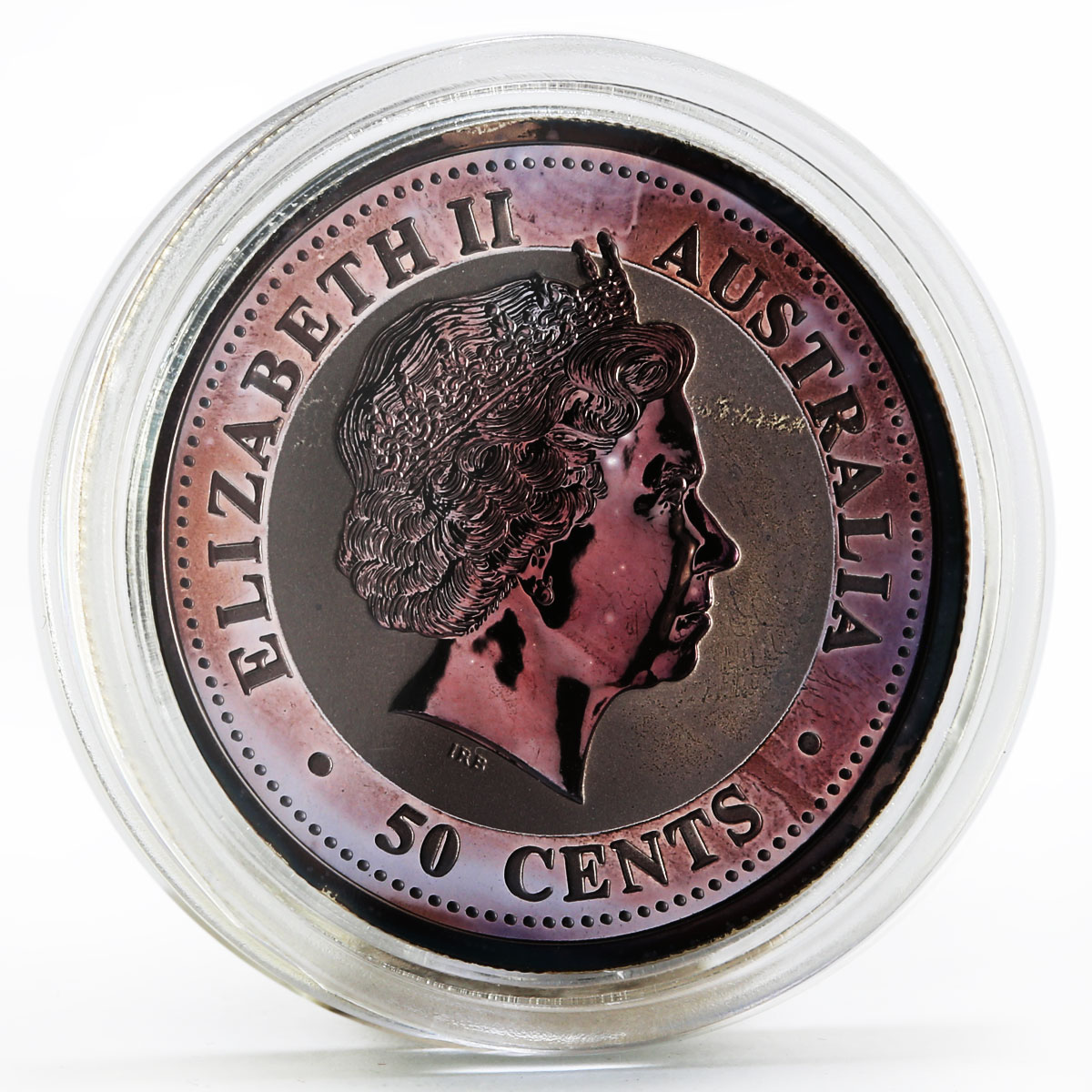 Australia 50 cents Lunar Calendar series I Year of the Monkey silver coin 2004
