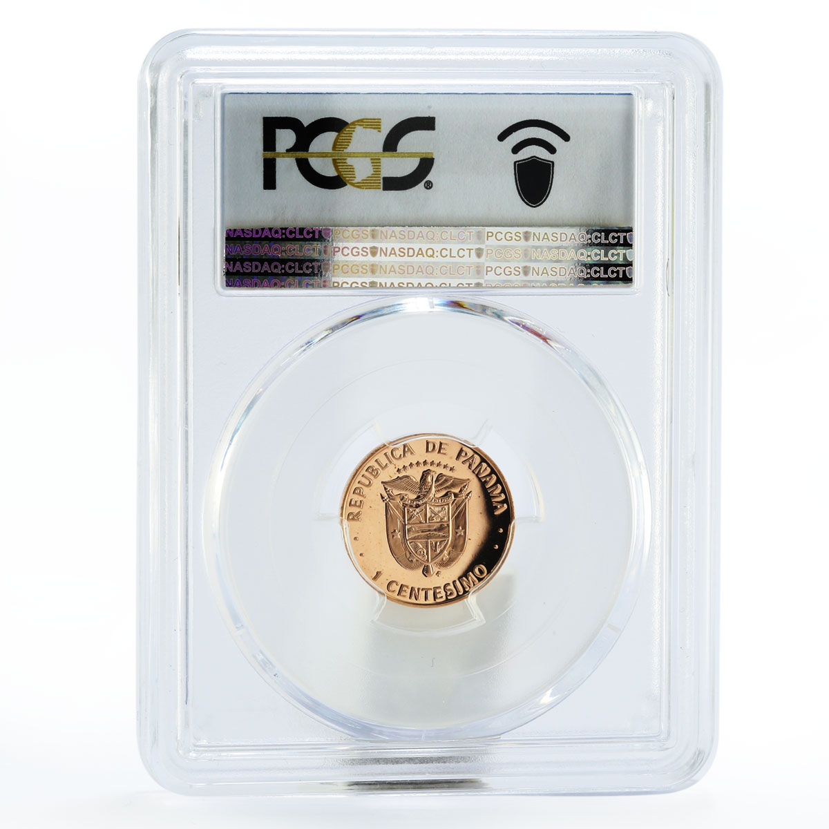 Panama 1 centesimos Urraca PR70 PCGS proof copper coin 1980