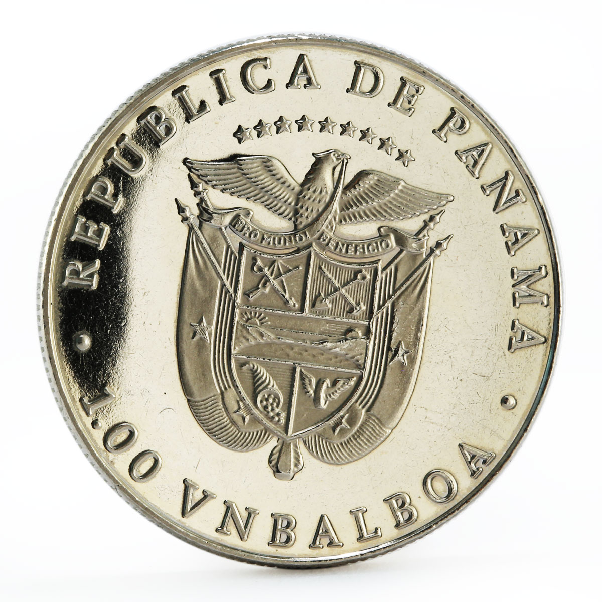 Panama 1 balboa Seoul Olympic Summer Games series Equestrian silver coin 1988