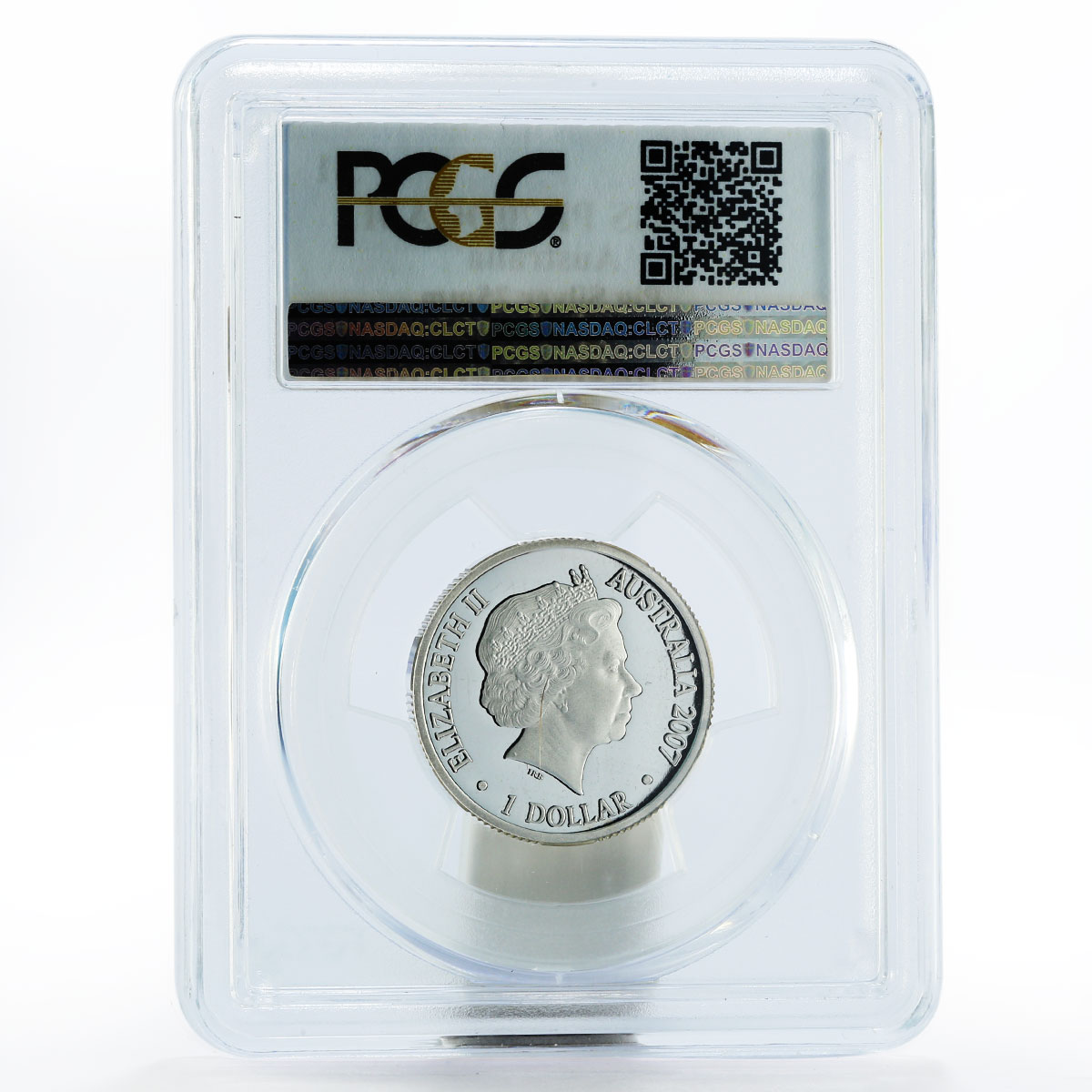 Australia 1 dollar Year of the Pig series PR70 PCGS silver coin 2007