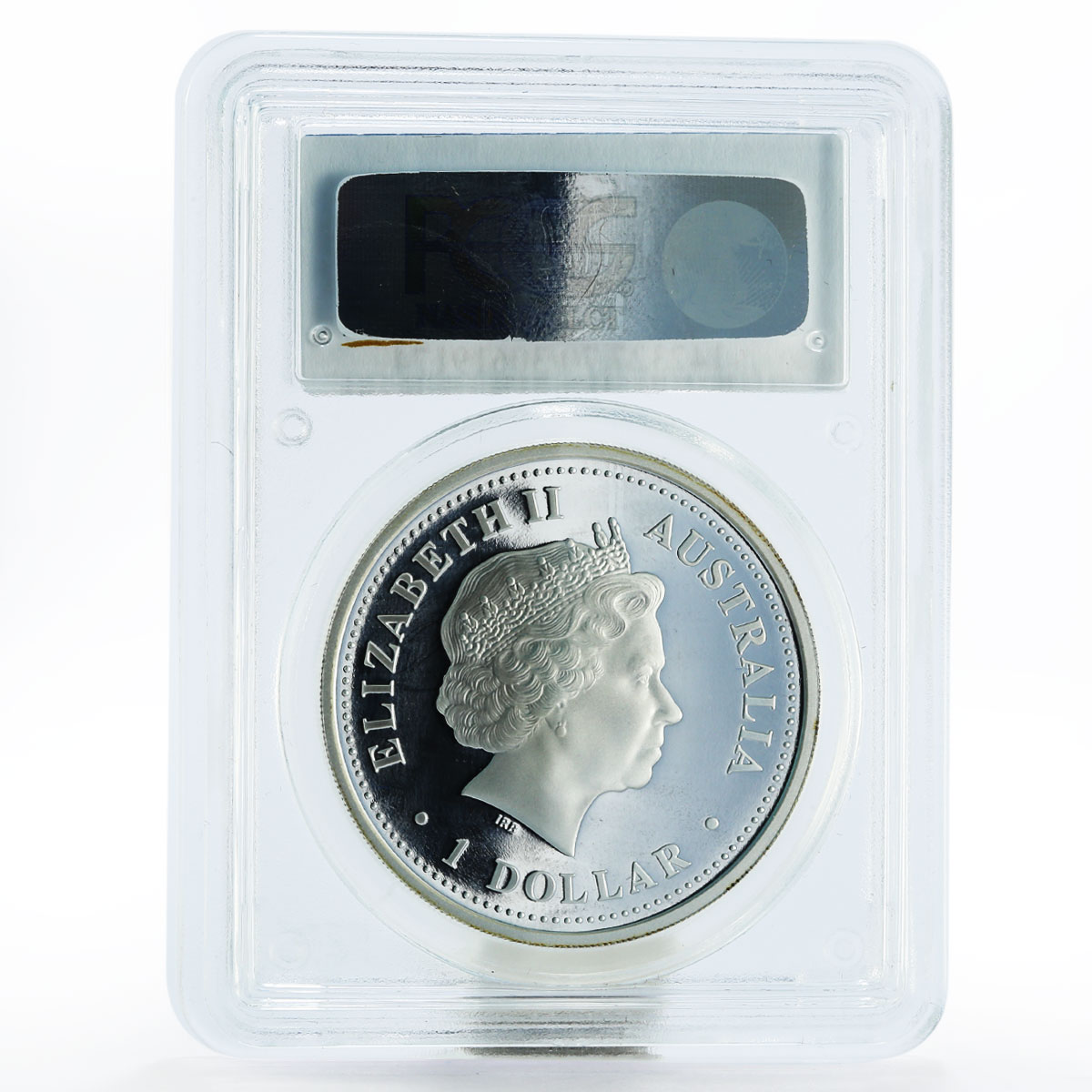 Australia 1 dollar Year of the Dog PR70 PCGS silver coin 2006