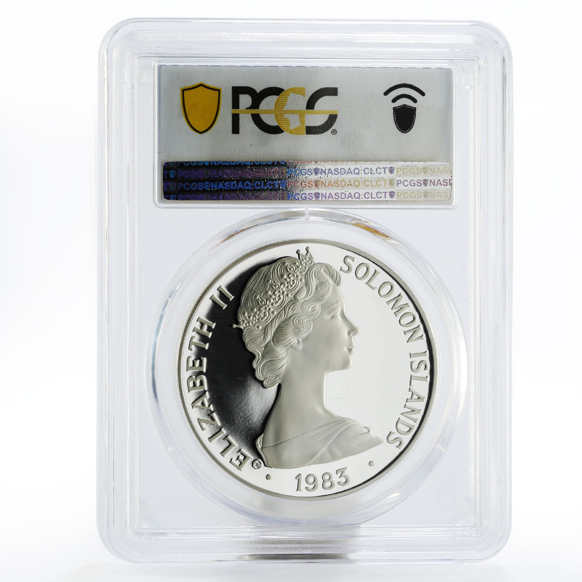 Solomon Islands 5 dollars International Year of Child PR69 PCGS silver coin 1983