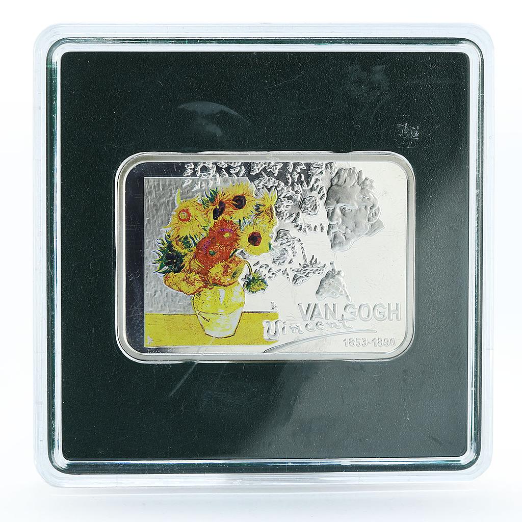 Niue 1 dollar Vincent van Gogh 1853-1890 proof silver coin 2007