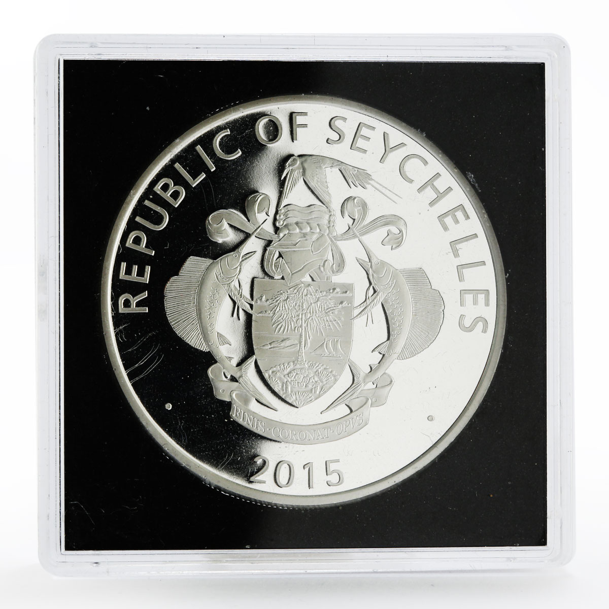 Seychelles 10 rupees History of Seafaring series Pamir Ship silver coin 2015
