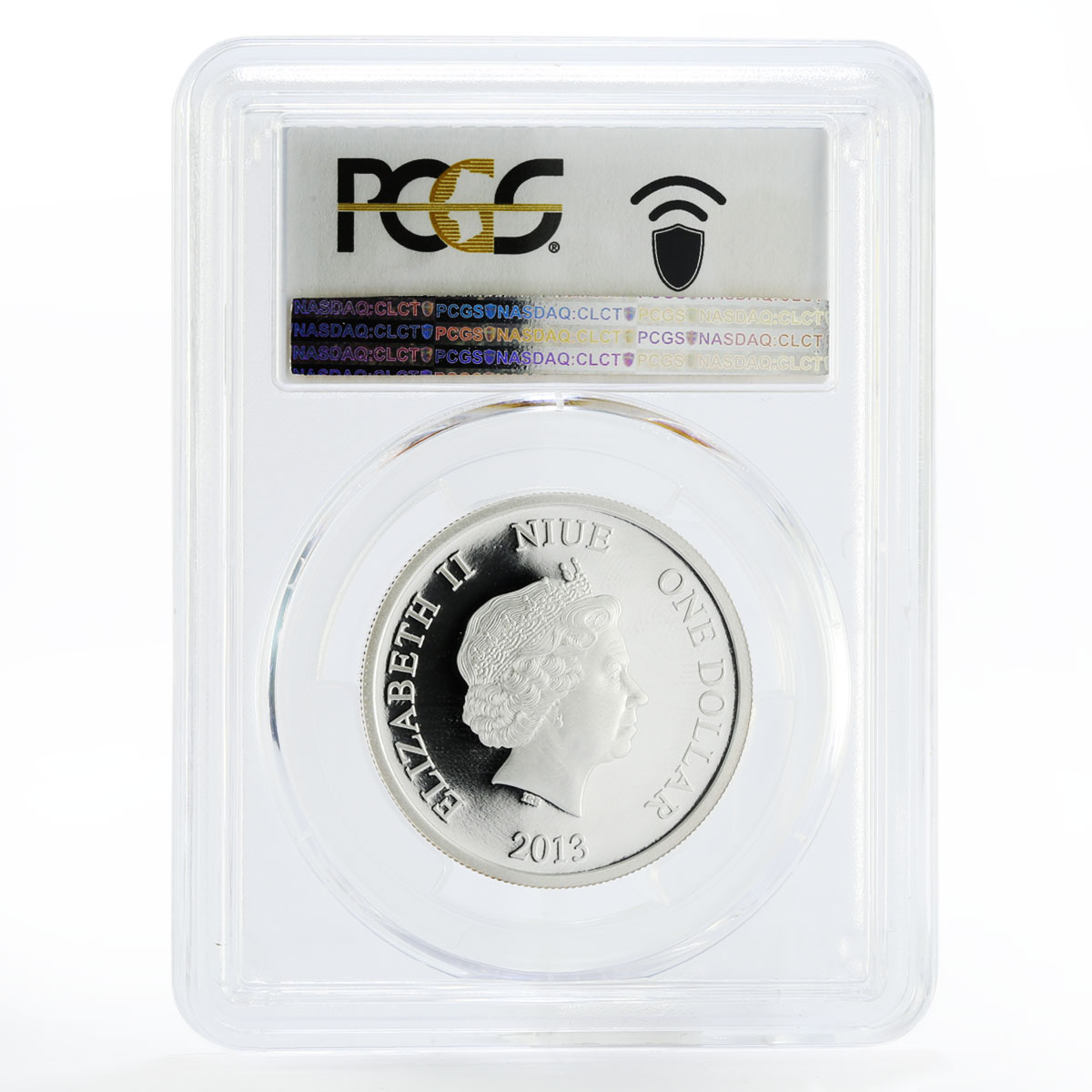 Niue 1 dollar Matt Smith the 11th Doctor Who PR70 PCGS silver coin 2013