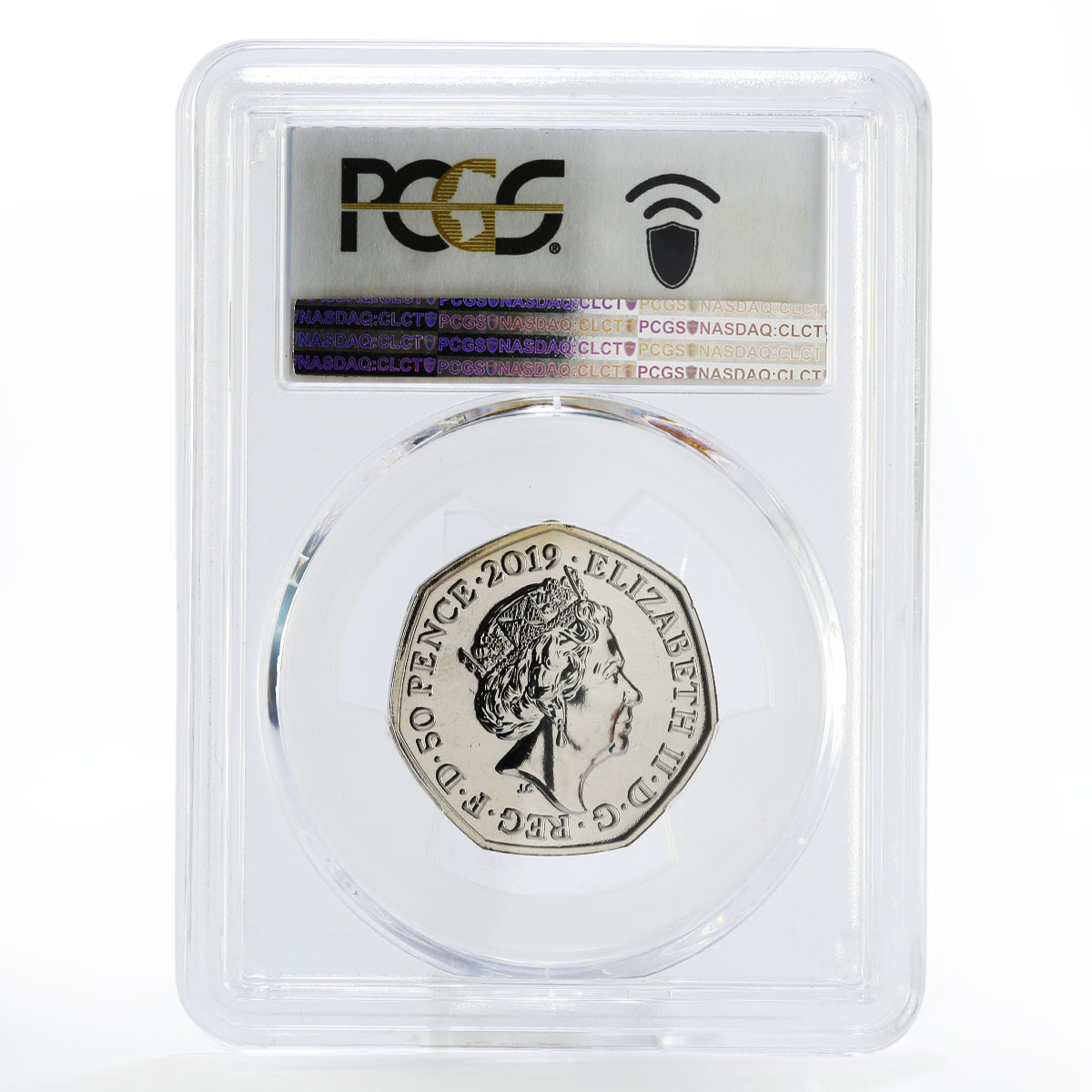 Britain 50 pence 250 Years of Kew Gardens MS67 PCGS reissued nickel coin 2019