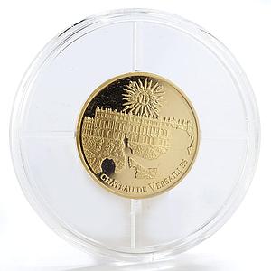 France 50 euro Castle of Versailles UNESCO World Heritage gold coin 2011