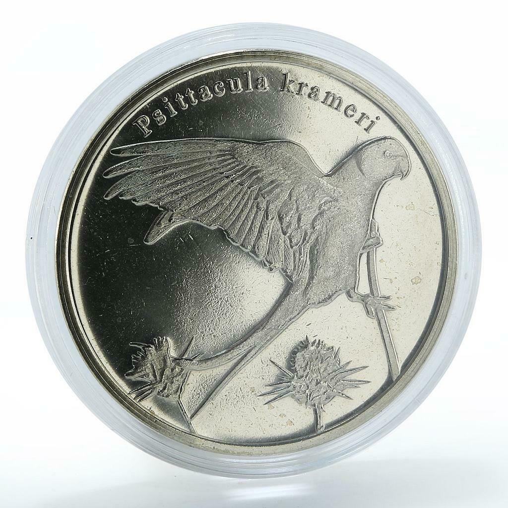 Iriphablikiye Ciskei 5 rand Rose-ringed Parakeet coin 2018