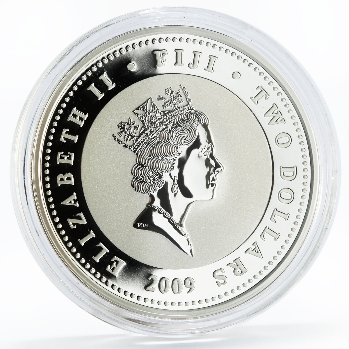 Fiji 2 dollars The Last Russian Royal Family The Romanovs silver coin 2009