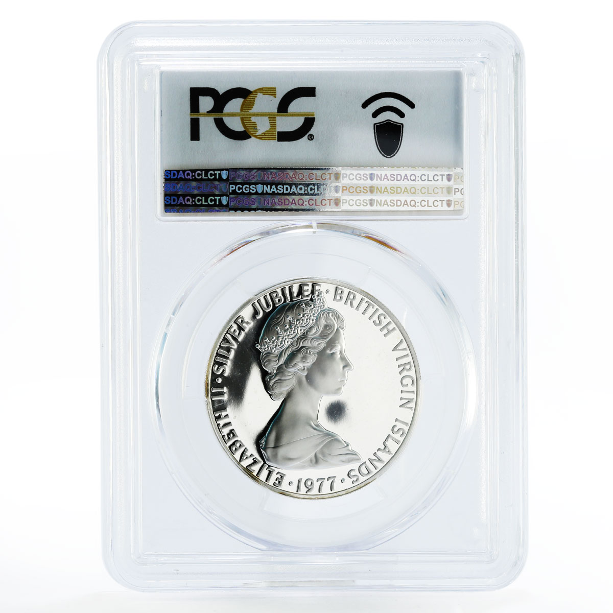 British Virgin Islands 50 cents Two Pelicans PR68 PCGS proof silver coin 1977