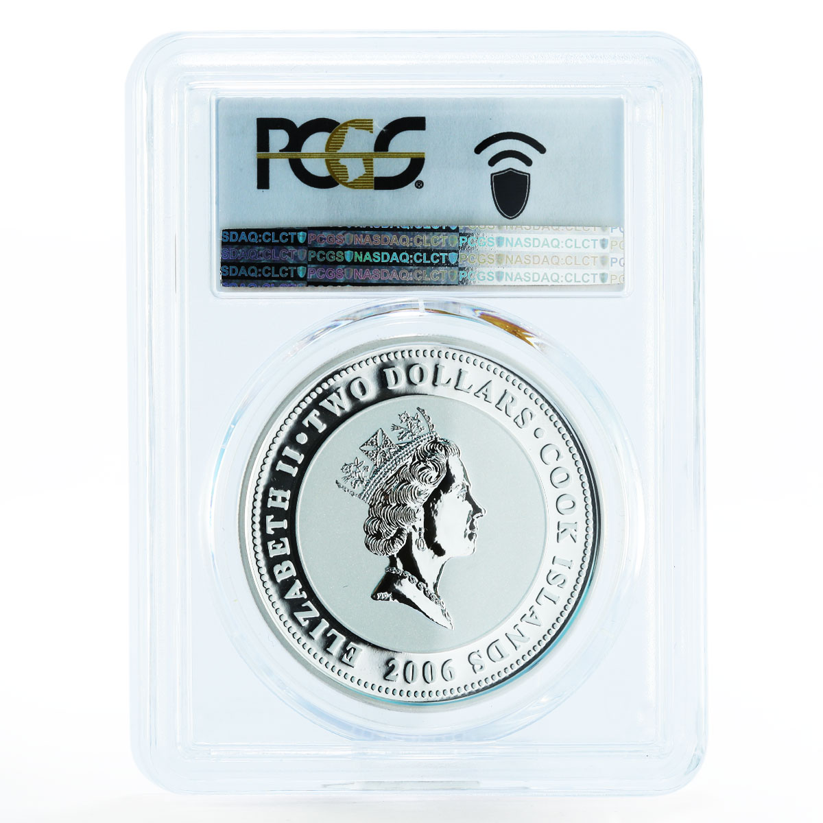 Cook Islands 2 dollars The Silver Age Poet Alex Blok PR70 PCGS silver coin 2006