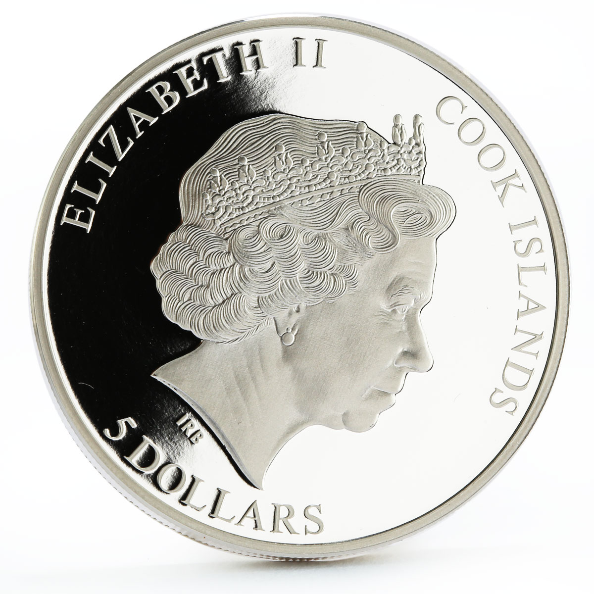 Cook Islands 5 dollars Great Deserts series Judaea of Israel silver coin 2015