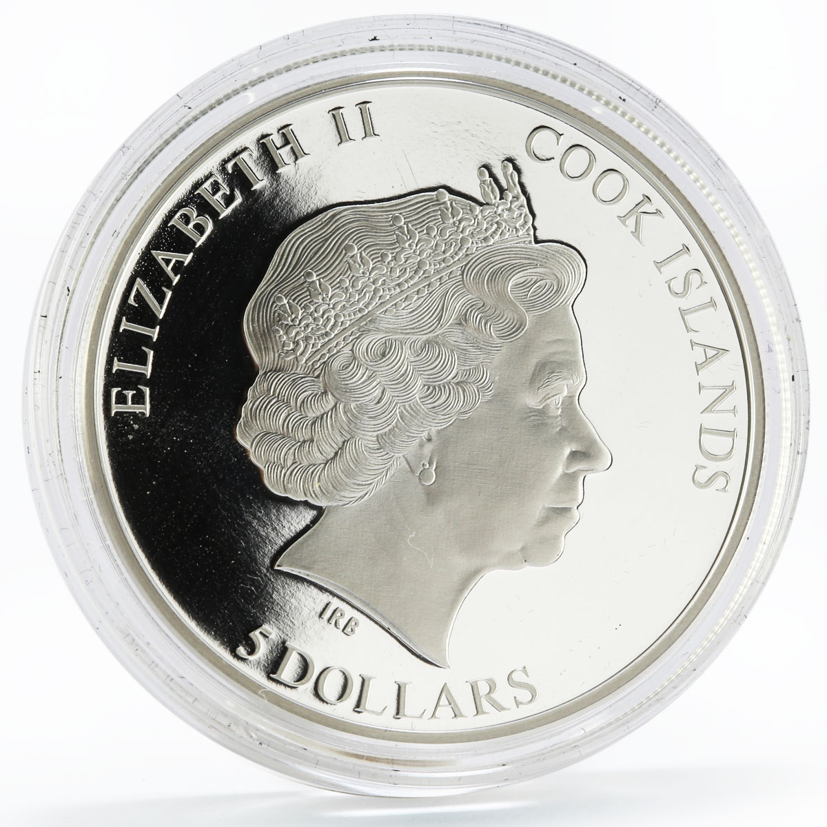 Cook Islands 5 dollars Great Deserts series Judaea of Israel silver coin 2015