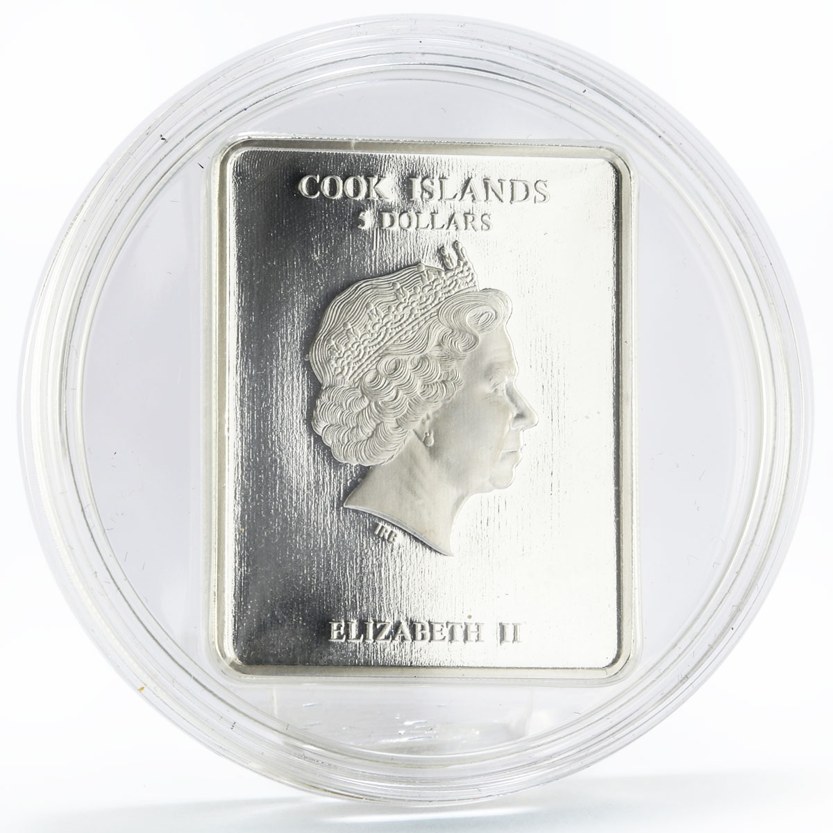 Cook Islands 5 dollars Patron Sains series St. Nicholas silver coin 2011