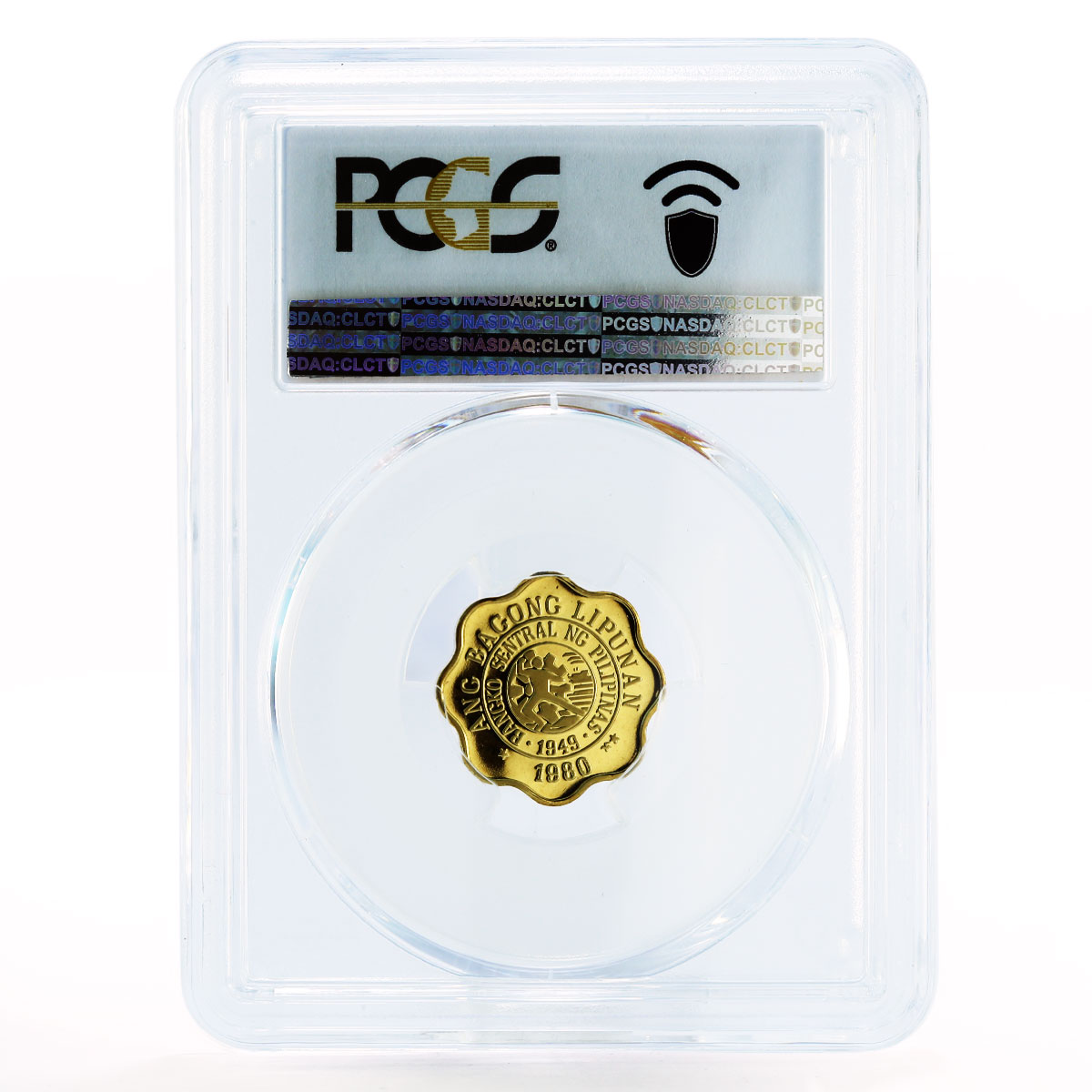 Philippines 5 sentimos Revolutionairy Melchora Aguino PR70 PCGS copper coin 1980