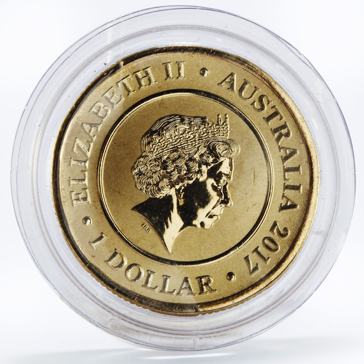 Australia 1 dollar Planetary Coins series Neptune aluminium coin 2017