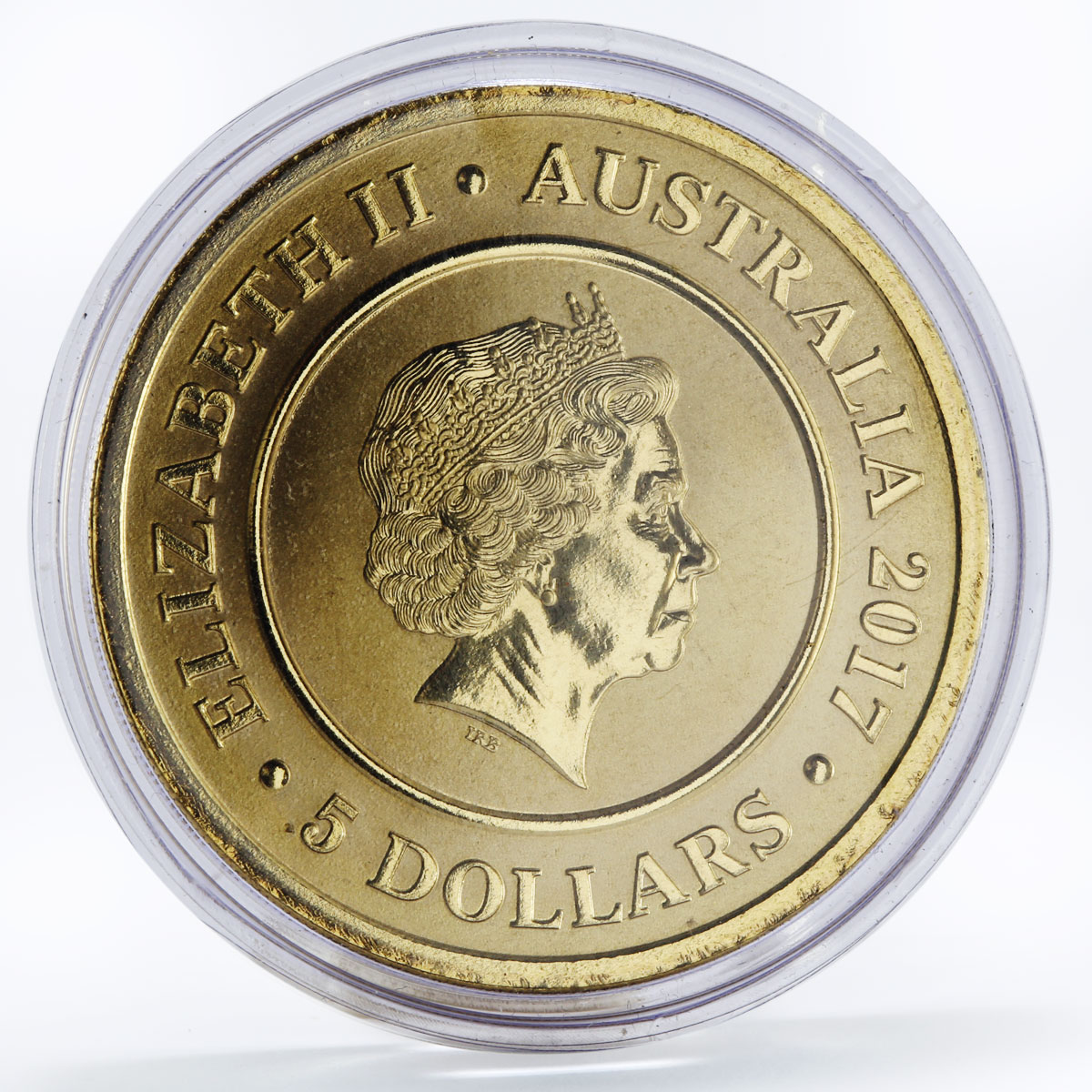 Australia 5 dollars Planetary Coins series the Sun aluminium coin 2017