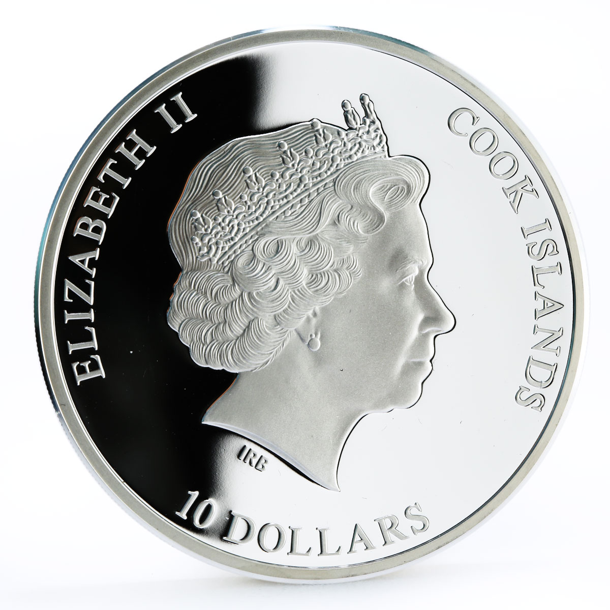 Cook Islands 10 dollars The Most Famous Diamonds series Hope silver coin 2016